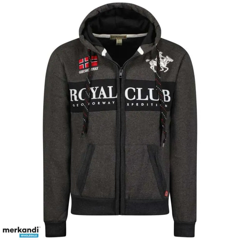 010002 Sudadera con capucha para hombre Geographical Norway - WW4779H. Tamaño: S, M, L, XL, 2XL