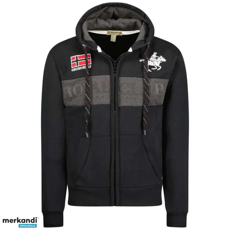 010002 Sudadera con capucha para hombre Geographical Norway - WW4779H. Tamaño: S, M, L, XL, 2XL