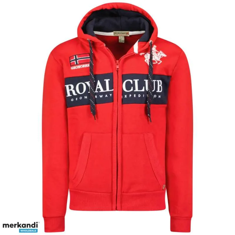 010002 Sudadera con capucha para hombre Geographical Norway - WW4779H. Tamaño: S, M, L, XL, 2XL