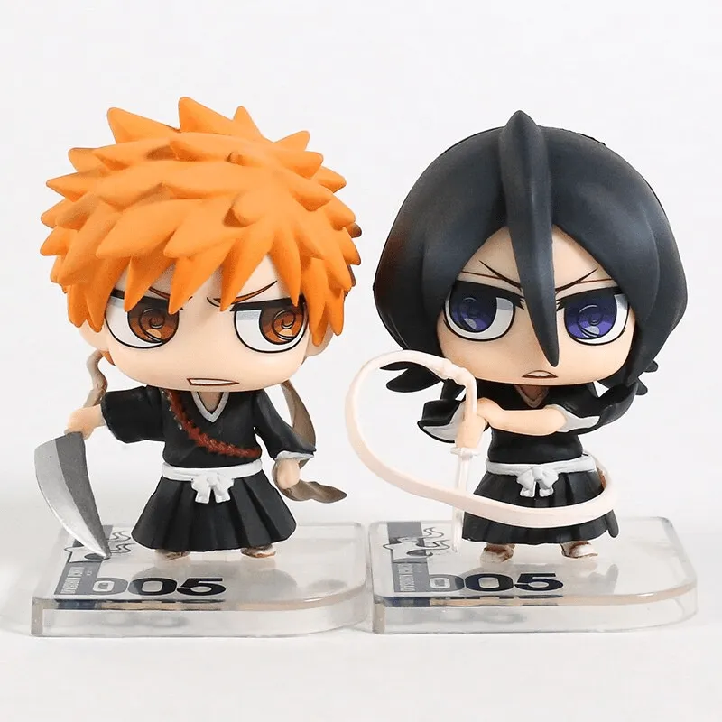 Bleach Ichigo x Rukia Chibi figura de acción