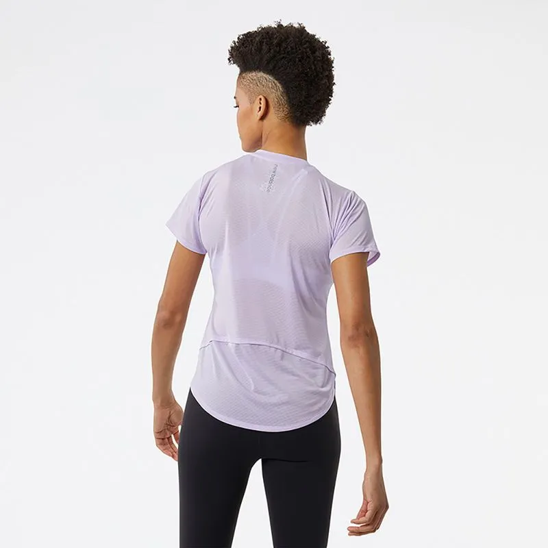 Camiseta Manga Corta Para Mujer Accelerate Sleeve New Balance 55951