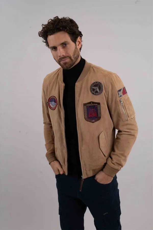 Chaqueta Hombre Patrouille De France Team Baccarat Sand