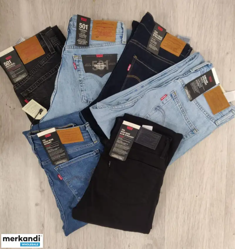 Colección de jeans para mujer Levi's - Nuevo con etiqueta - 2000 piezas disponibles