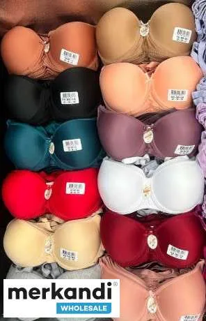 Compre sujetadores de mujer con diferentes opciones de color de Turquía para la venta al por mayor.