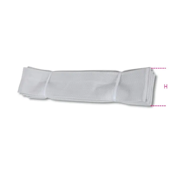 Funda antiabrasión para eslingas, de poliéster de alta tenacidad (PES), con base de elastómero