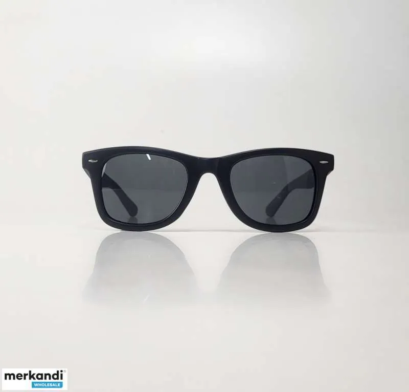 Gafas de sol Wayfarer TopTen negras/grises SG14007UGREY