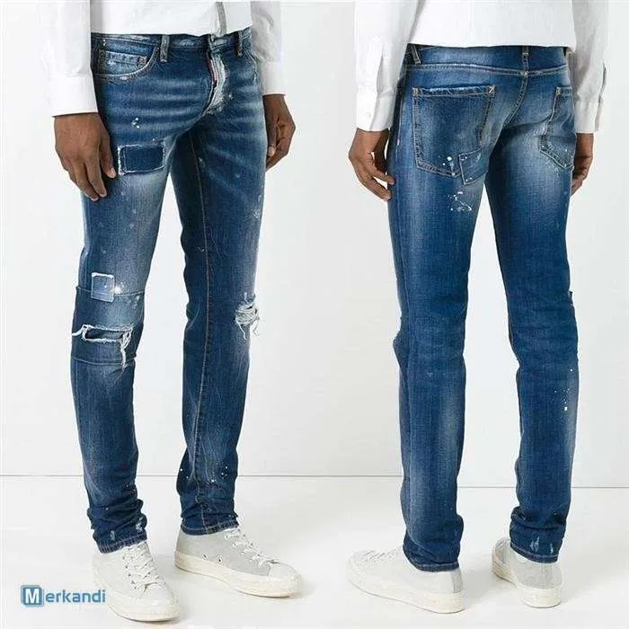 Llegada de los varones y # 39; S JEANS DSQUARED2 - 130 € A 200 €