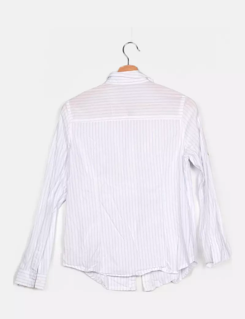 NoName Camisa blanca rayas