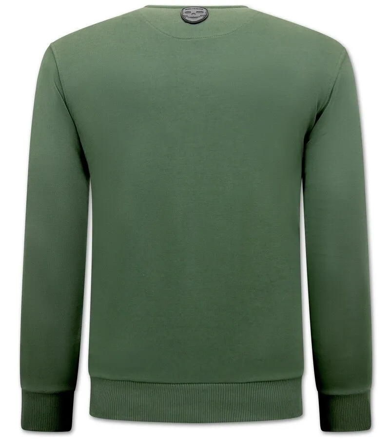Pablo Escobar El Patrón Jersey Hombre - Verde