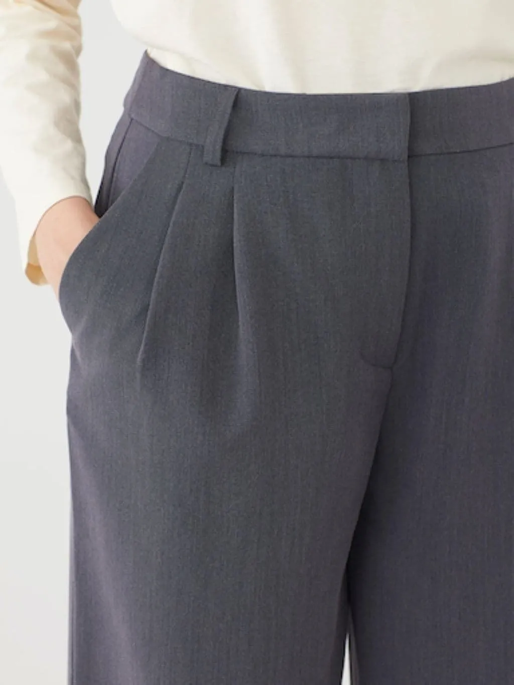 Pantalón culotte pinzas (Nice Things)