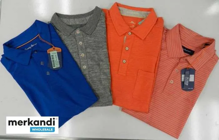 Pedido al por mayor: Polos de manga corta para hombre Tommy Bahama - Tallas variadas, lote de 50 piezas