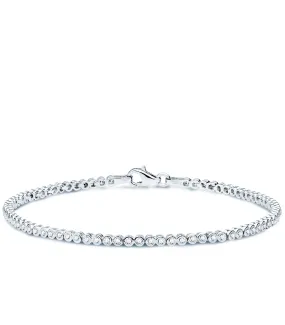 Pulsera Riviere Novia Cosette Oro Blanco 18K