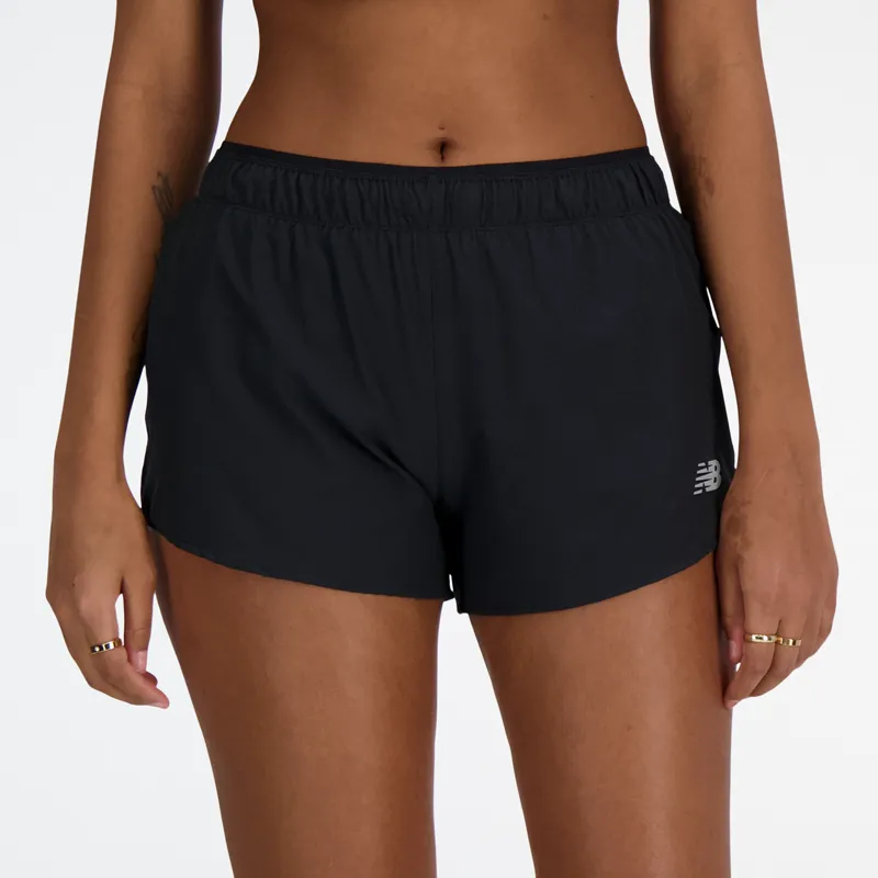 RC Short 3" Running Mujer New Balance Negro