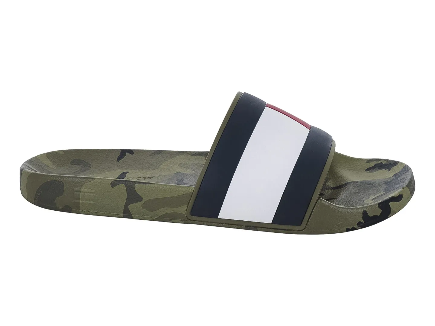 Sandalias Tommy Hilfiger M04080 Verde Para Hombre