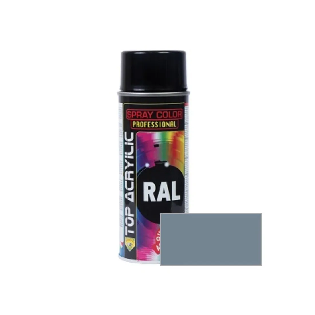 SPRAY ACRILICO MATE RAL-7001 400ml GRIS PLATA