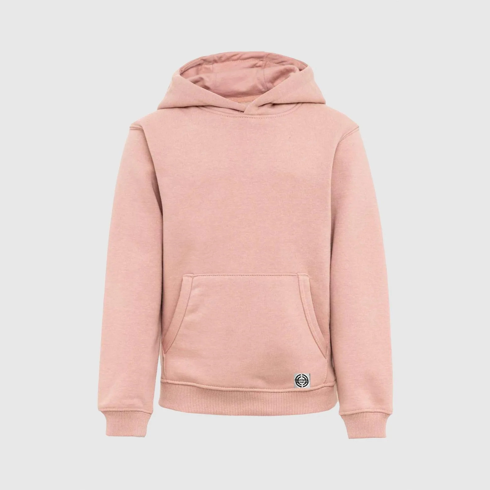 Sudadera capucha clásica niñ@ color rosa palo