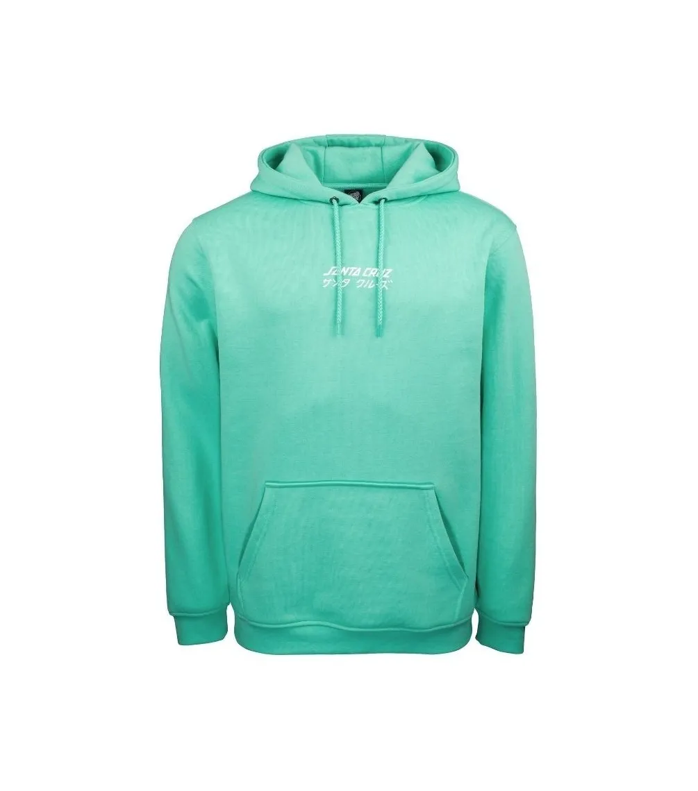 Sudadera con capucha SANTA CRUZ Off Hando Dot Hood - Jade green