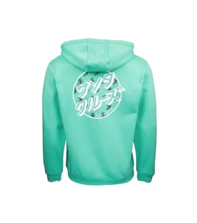 Sudadera con capucha SANTA CRUZ Off Hando Dot Hood - Jade green