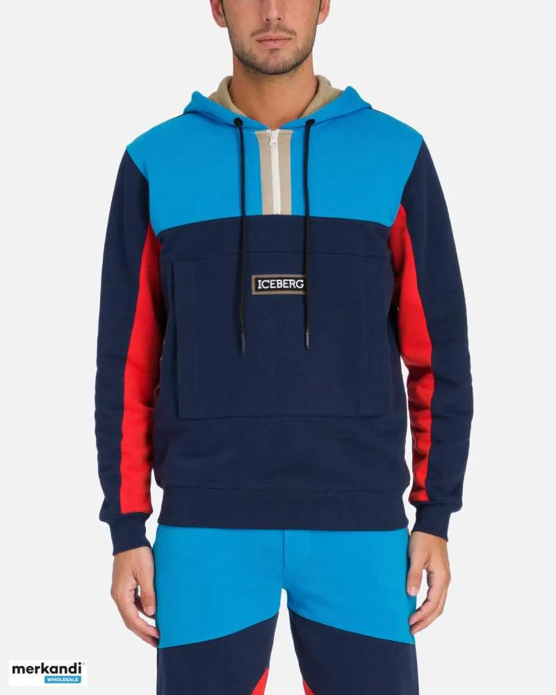 SUDADERA ICEBERG NAVY | VENTA AL POR MAYOR :128.4€ | RETAIL: 290€.