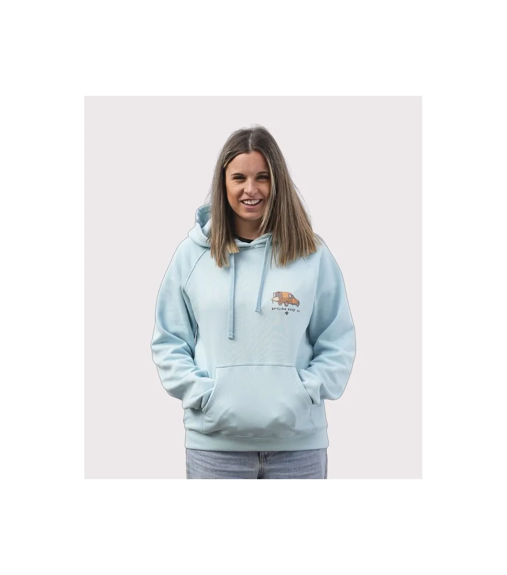 Sudadera Mujer STYLING Kabra - Aguamarina