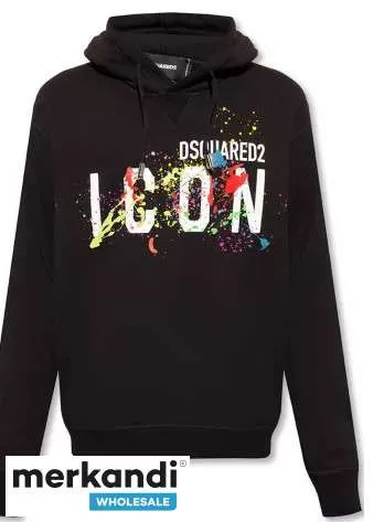 SUDADERA NEGRA DSQUARED / PRECIO AL POR MAYOR 145€ / PRECIO DE VENTA 390€