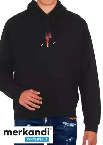 SUDADERA NEGRA DSQUARED / PRECIO AL POR MAYOR 90€ / PRECIO DE VENTA 340€