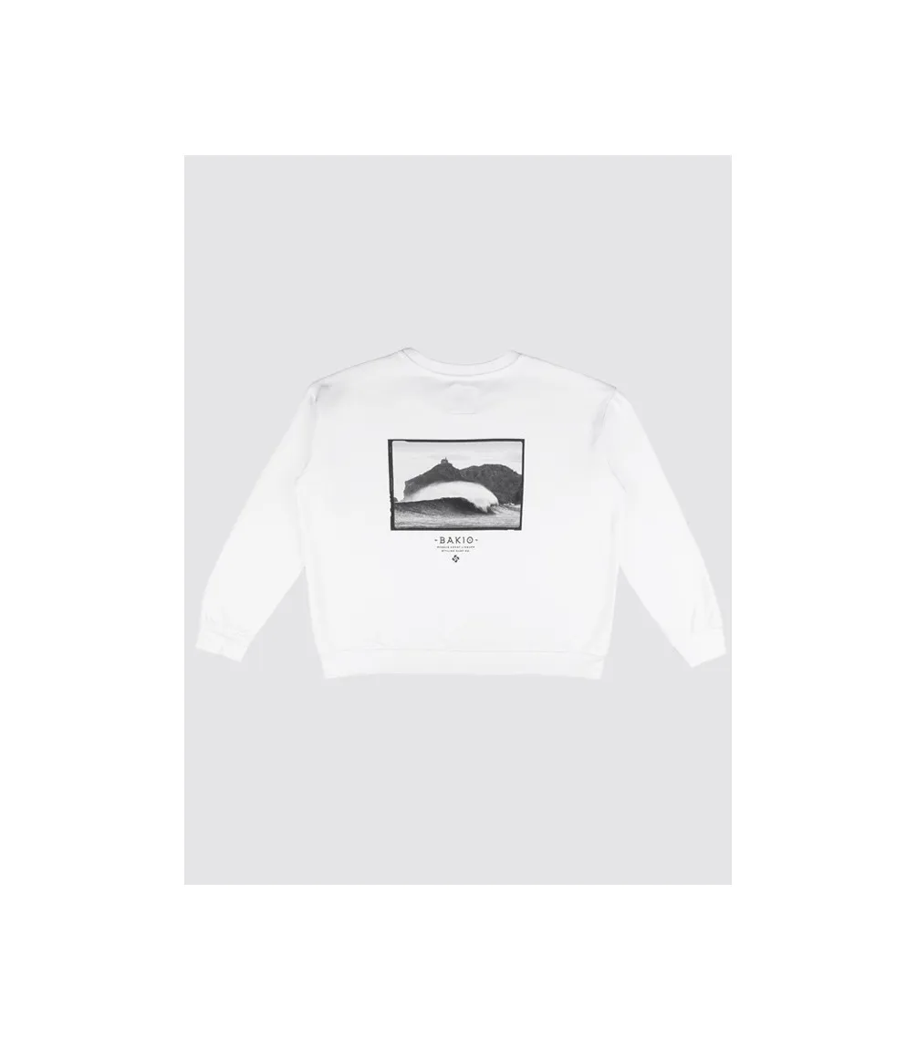 Sudadera STYLING Bakio - Blanco