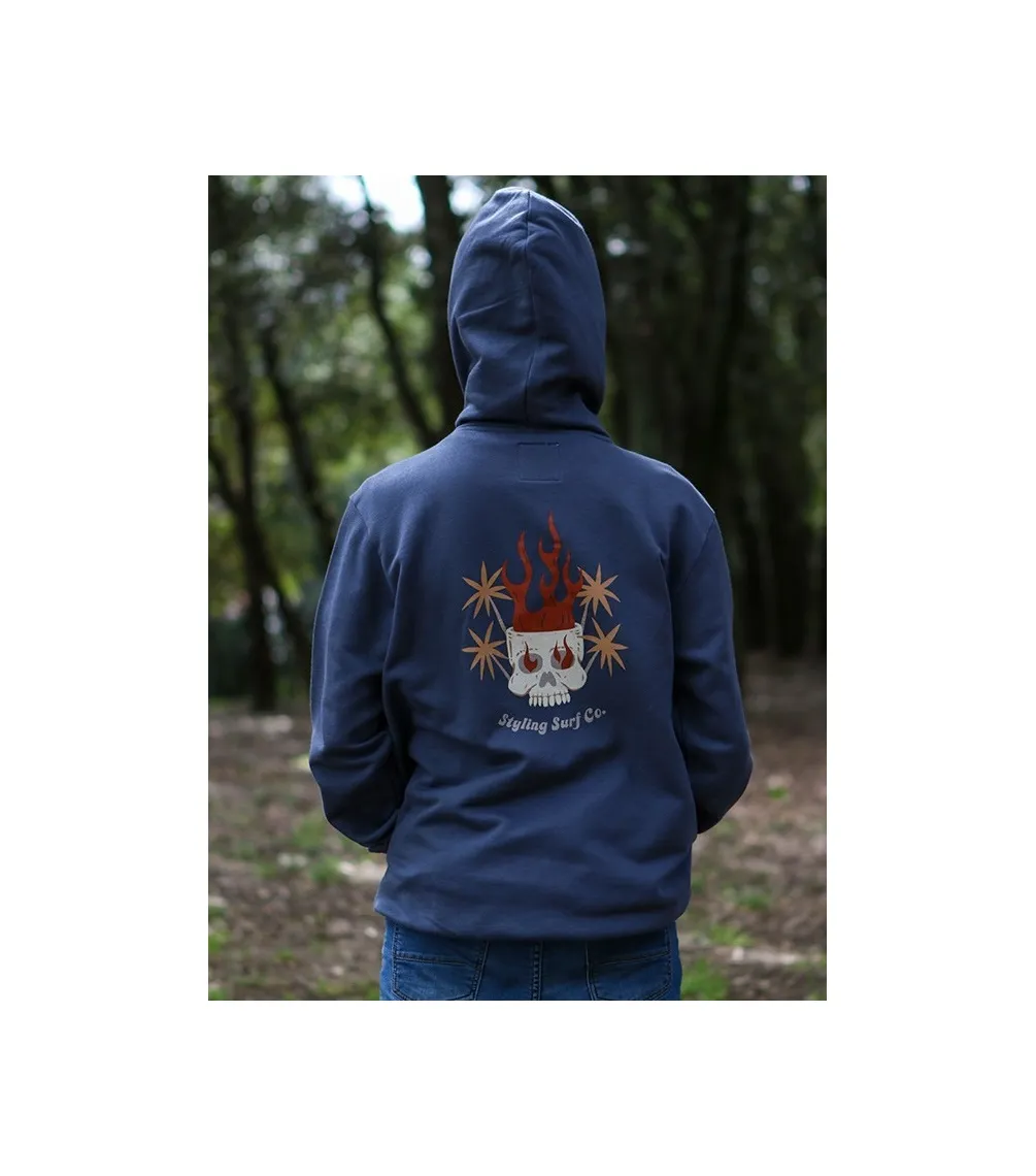 Sudadera STYLING Firehead - Navy