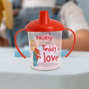Vaso entrenador con Boquilla de Cocomelon Teddys Love color Fiusha 240ml