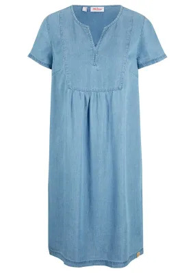 Vestido vaquero de TENCEL™ Lyocell Azul claro