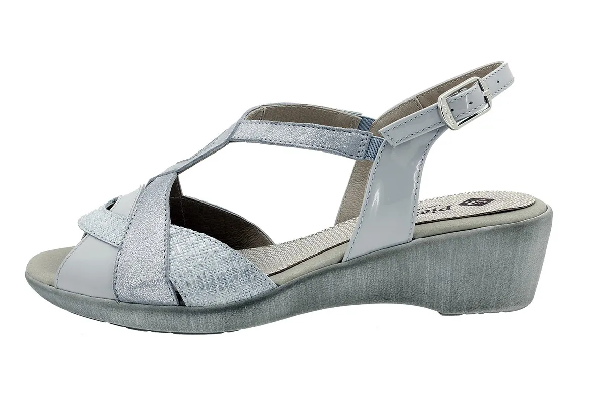 Wegde Sandal Pearl Patent