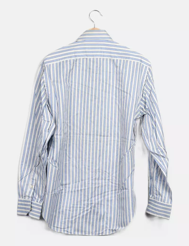 Zara Camisa tricolor a rayas